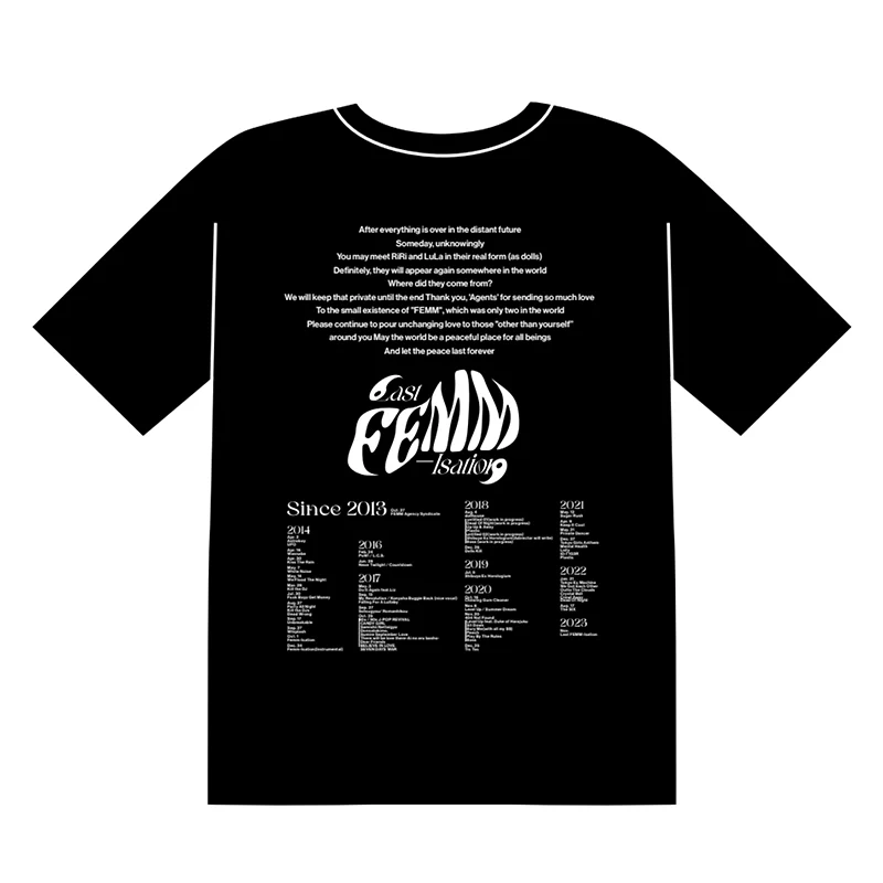 FEMM – Last-FEMM-Isation Show Merch: T-shirt "Last FEMM-Isation" - Image 2