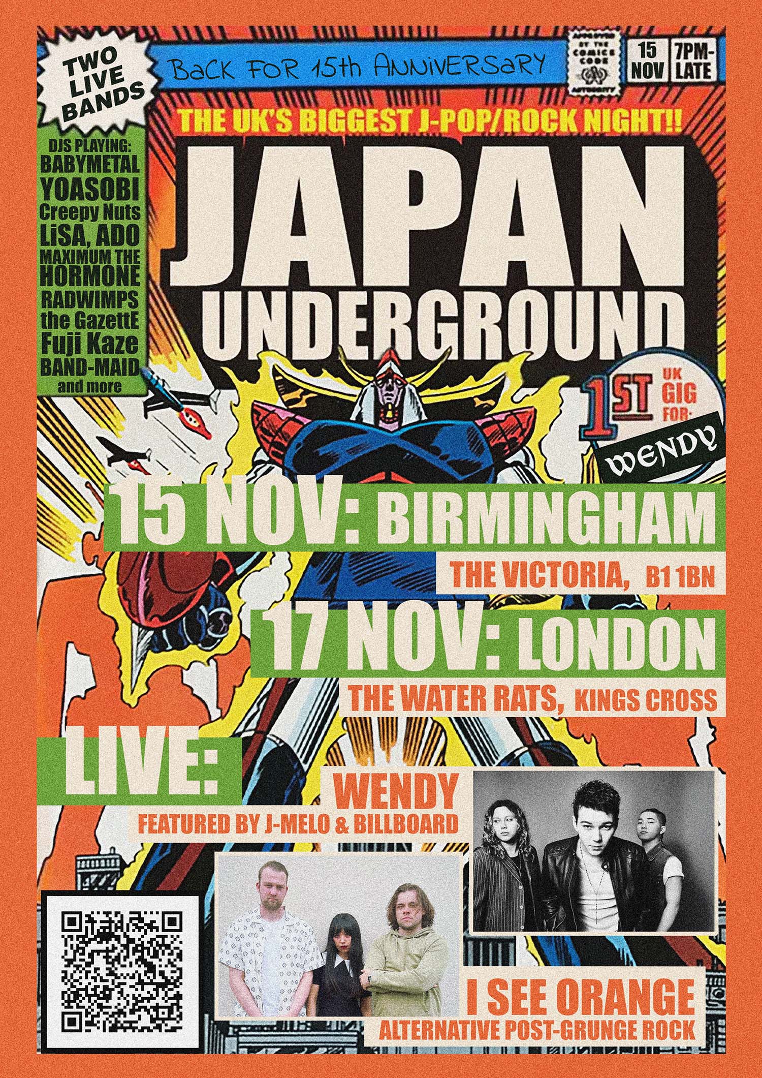 Japan Underground ft. WENDY &amp; I SEE ORANGE