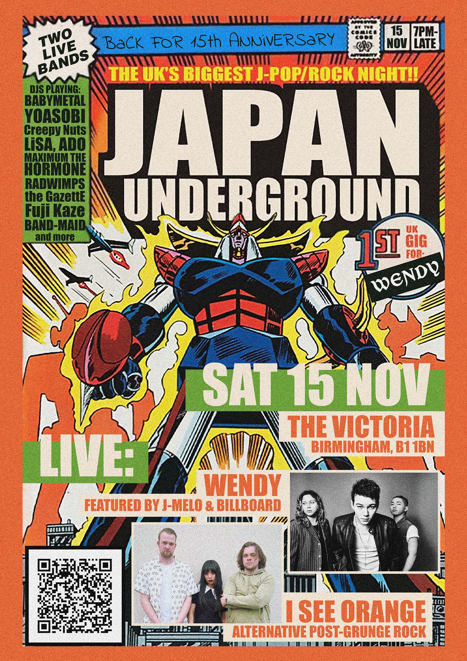Japan Underground ft. WENDY &amp; I SEE ORANGE - Image 4