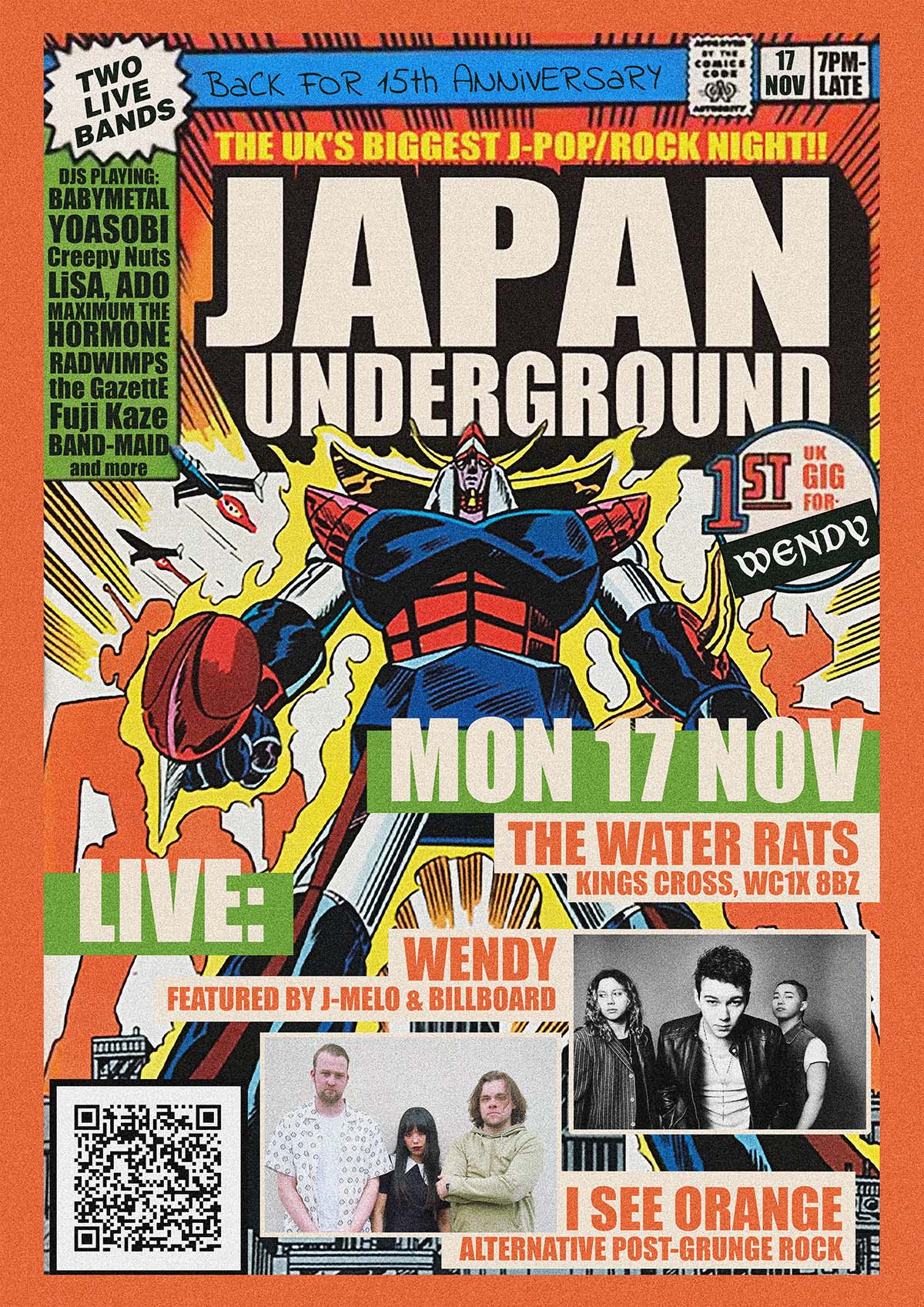 Japan Underground ft. WENDY &amp; I SEE ORANGE - Image 5