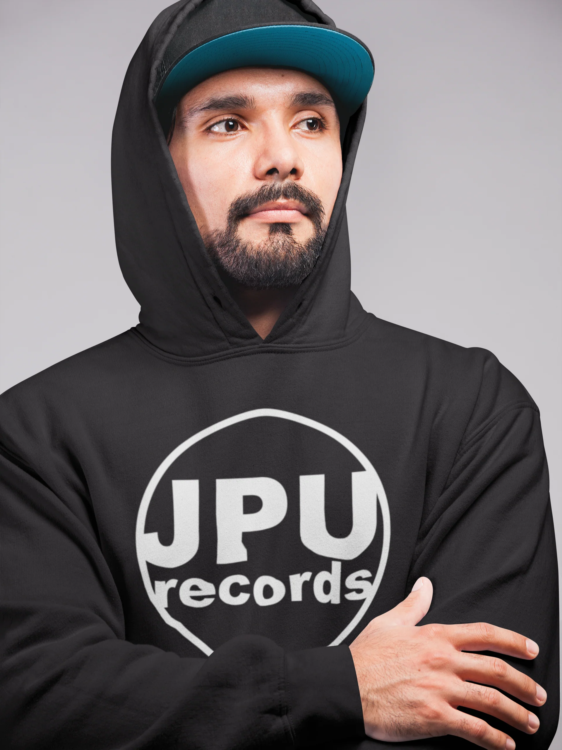 JPU Records Hoodie - Image 4