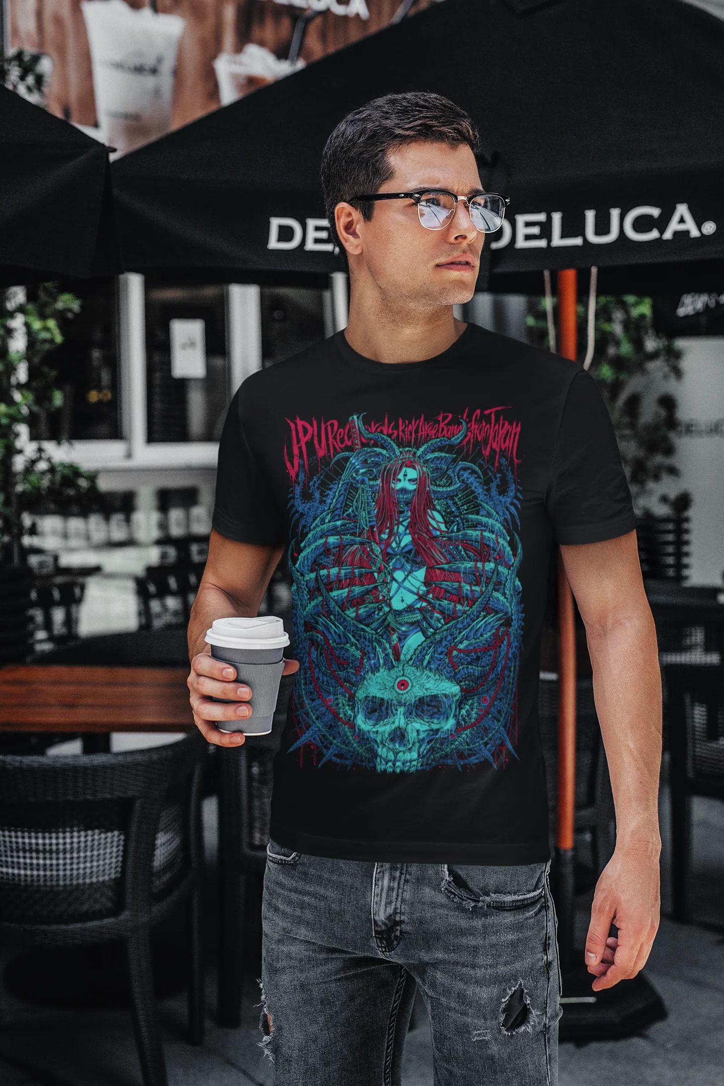 JPU Records x ISANA KAGAMI Tshirt #003 – Metal Witch - Image 2