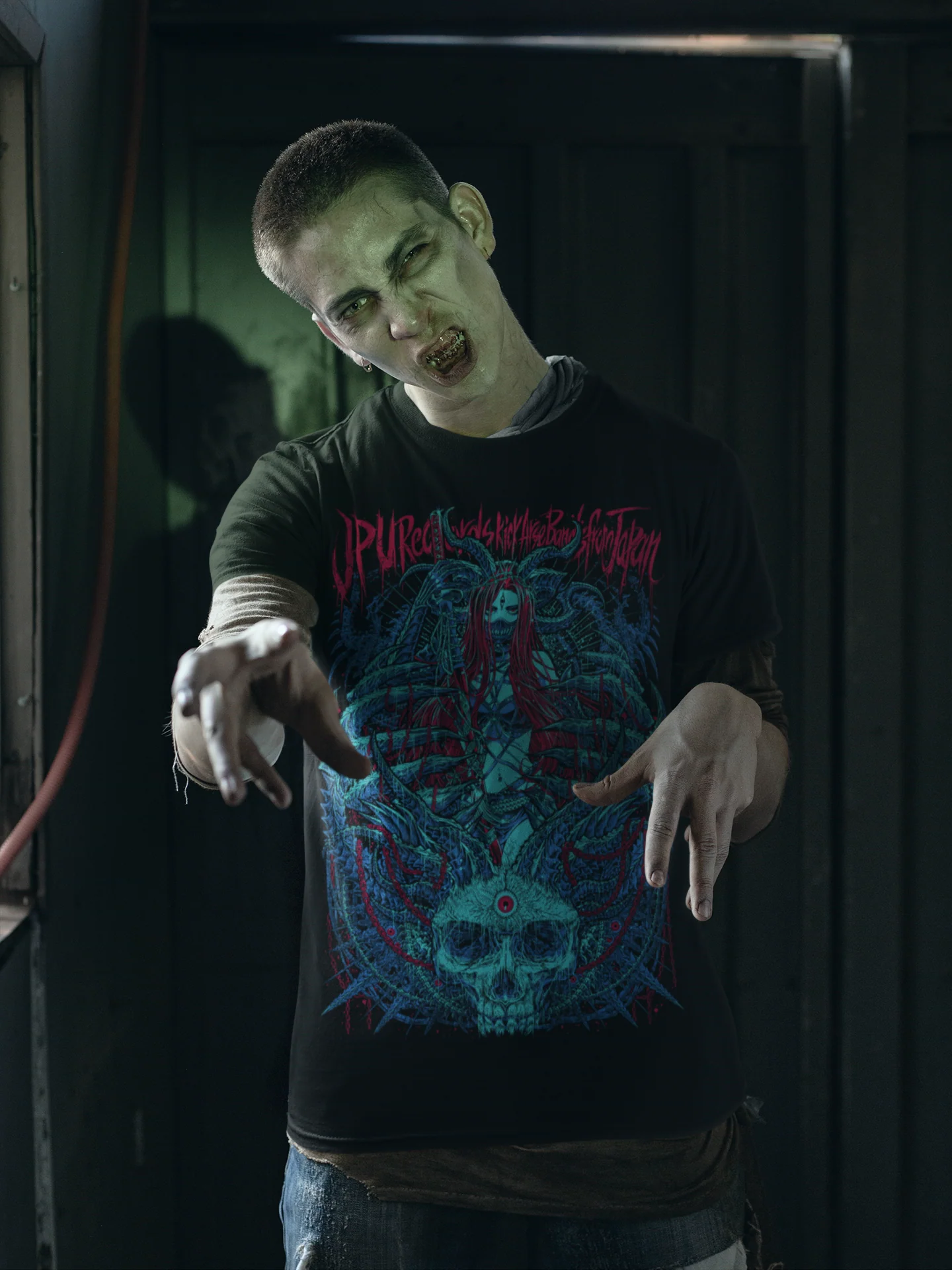 JPU Records x ISANA KAGAMI Tshirt #003 – Metal Witch - Image 4