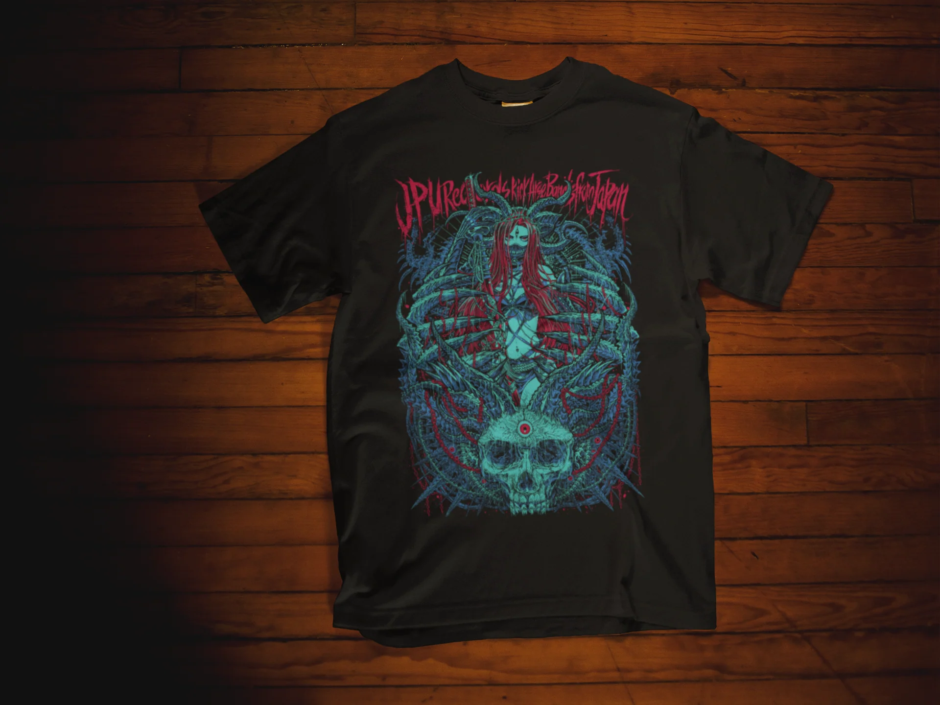 JPU Records x ISANA KAGAMI Tshirt #003 – Metal Witch - Image 5