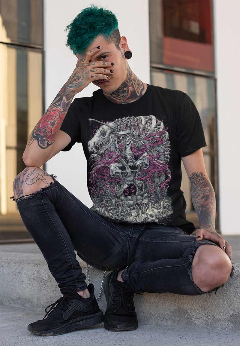 JPU Records x ISANA KAGAMI Tshirt #004 – The Jrock Big Boss - Image 2
