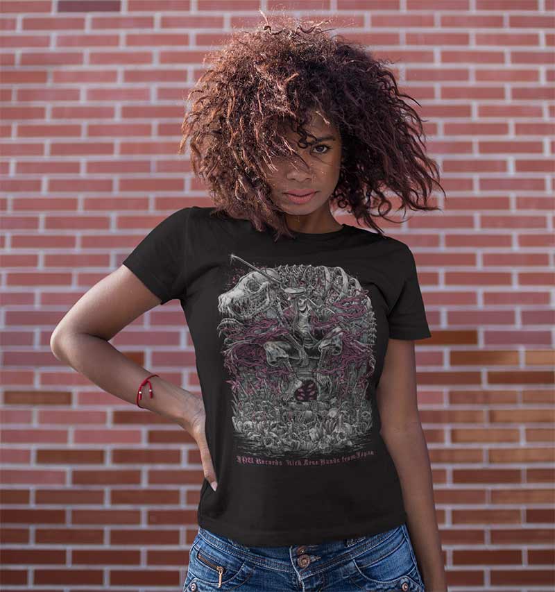 JPU Records x ISANA KAGAMI Tshirt #004 – The Jrock Big Boss - Image 3