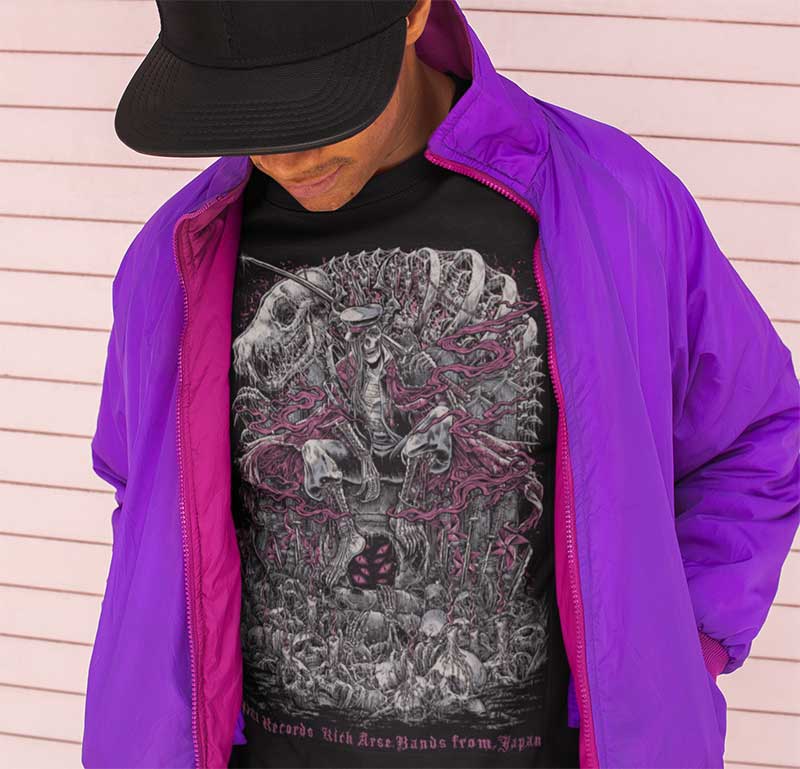 JPU Records x ISANA KAGAMI Tshirt #004 – The Jrock Big Boss - Image 4
