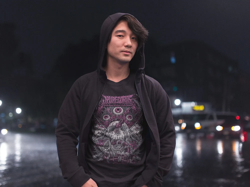 JPU Records x ISANA KAGAMI Tshirt #002 – KICK ARSE BANDS FROM JAPAN - Image 3