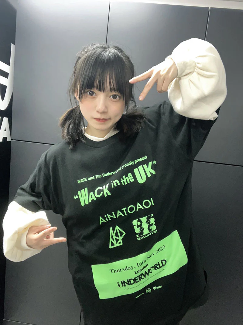 WACK in the UK T-shirt: AiNATOAOI, ASP & ExWHYZ at The Underworld.